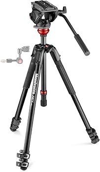 Amazon | マンフロット(Manfrotto) ビデオ三脚雲台キット MVH500AH